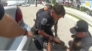 🛑GIRL SLIPS HER CUFFS AND GETS OUT THE BACK SEAT OF COP CAR🛑 florida police drizzlereacts [upl. by Leis]