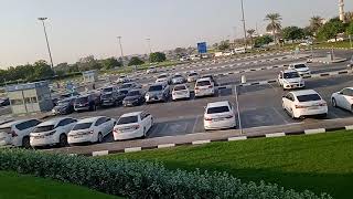 sharjah airport departure parking area [upl. by Toile]