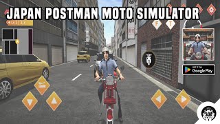 Japan Postman Moto Simulator  Android Gameplay [upl. by Githens]