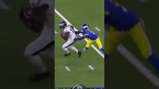 More Jalen Hurts targeting the middle of the field to AJ Brown 🦅🔥 Eagles vs Rams Highlights [upl. by Nosreg]