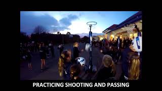 ANZ Netball Experience  behind the scenes  Halcombe School  August 2018 [upl. by Nesta884]