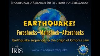 Earthquake Foreshock Mainshock or Aftershock Which was it [upl. by Reaht]