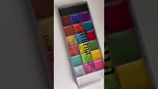 Review of Athana oil based face amp body painting palette UCANBE  professional SFX makeup Moji [upl. by Nylaehs]