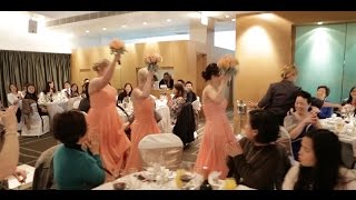 Fun and unique Wedding Party Entrance [upl. by Rizzi]