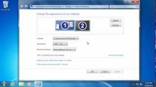 How to Change Display Settings  Learn Windows 7 [upl. by Bruce]