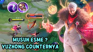 BUILD YUZHONG LAWAN ESMERALDA  YUZHONG GAMEPLAY MLBB [upl. by Glynnis]