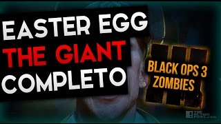 Black Ops 3  HACIENDO EASTER EGG de THE GIANT Guia Completa [upl. by Yelyac]