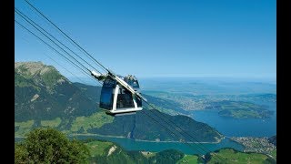 Stanserhorn  Highlights Swiss Travel Pass HappyRail [upl. by Sidras]