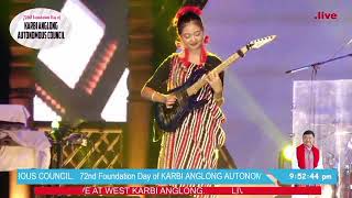 Imnainla Jamir live performance at Dongkamukam West Karbi Anglong Assam [upl. by Misti213]