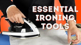 Essential Ironing Tools  Part I  How To Iron Like A Pro At Home  Gentlemans Gazette [upl. by Juakn]