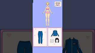 DIY PAPER DOLL PARK TIME shortsviral trending gameplay shorts [upl. by Bernadette]