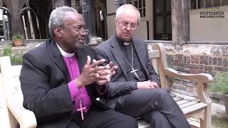 Bischof Michael Curry und Erzbischof von Canterbury über Royal Wedding [upl. by Rabbaj]