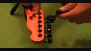 stringing a telecaster video [upl. by Tonia883]