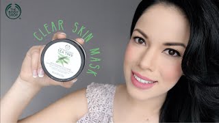 The Body Shop Tea Tree Mask for Clear Skin [upl. by Hilliary]