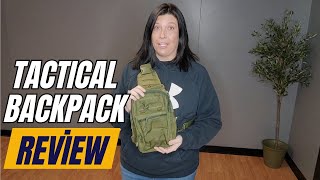 G4Free Tactical Bag Review 🎒  Durable Military Sport Sling Backpack for Everyday Carry [upl. by Ahtiekahs596]