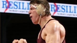 Gophers Tony Nelson pins Alan Gelogaev Minnesota wins National Duals [upl. by Tasha452]