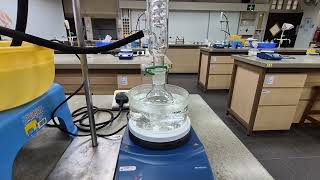 H2 Chemistry Hydrolysis of methyl salicylate 4 [upl. by Yruj]