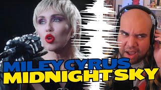 Miley Cyrus  Midnight Sky Reaction Official Music Video  MY FIRST TIME [upl. by Adnyl955]