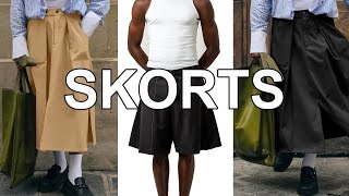 Are Skorts Going Mainstream in Menswear  Mens Fashion Trend 2024 skorts mensfashion2024 [upl. by Pontone905]