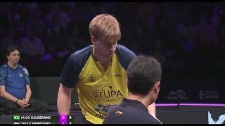 HUGO CALDERANO vs TRULS MOREGARD WTT CHAMPIONS CHANGQING 2024 [upl. by Manolo]