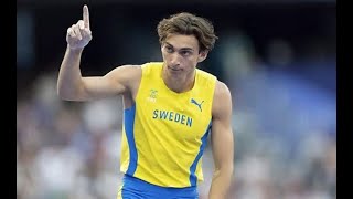 LSUs Mondo Duplantis wins second Olympic gold medal in pole vaulting breaks world record [upl. by Lowe818]