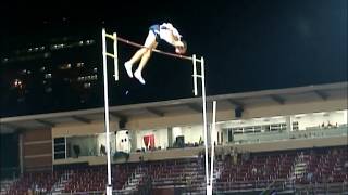 Jason Colwick  Pole Vault  550m 560m 570m  2009 NCAA Championships [upl. by Giulia301]