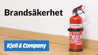 Brandsäkerhet  KjellTV [upl. by Brier773]