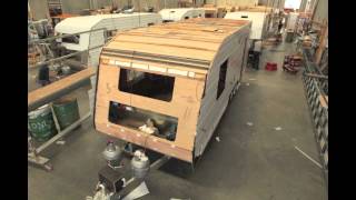 Time Lapse Caravan Construction Video  Concept Caravans [upl. by Karla]