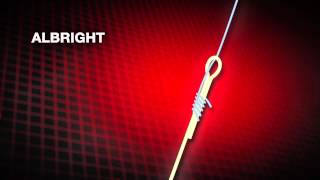 How to tie an Albright Knot by Abu Garcia [upl. by Nessa]