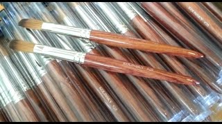 Brushes For Acrylic Nails 20 Kolinsky Round Brush [upl. by Eiramnaej713]