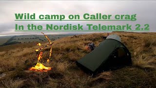 Caller crags wild camp in new Nordisk telemark 22 light weight tent [upl. by Wilmer]