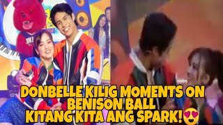 DONBELLE KILIG MOMENT ON BENISON BALL [upl. by Boot278]