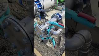 Installation of a large irrigation pump station shorts [upl. by Theran]