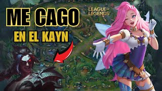 Un KAYN Fedeado pero SALVO LA PARTIDA COMO SIEMPRE😎 mentira  League of legends [upl. by Alegnave574]