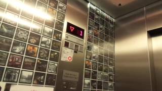 Old 1970s rb late 2000s ThyssenKrupp Traction Elevators Scandic Anglais Stockholm Sweden [upl. by Selmore738]