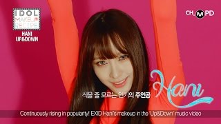 MPD IDOL MAKEUP RECIPE 하니HANI in EXID 위 아래 도화 메이크업 UPampDOWN Peach blossom makeup [upl. by Ronalda815]