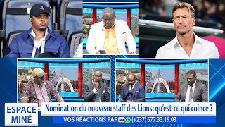 NOMINATION DU NOUVEAU STAFF DES LIONS  QUESTCE QUI COINCE  ESPACE MINÉ DU 02 AVRIL 2024 [upl. by Anikas]