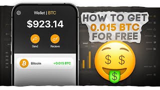 Earn 0015 Bitcoin for Free with Immediate Withdrawal Available [upl. by Alexander696]