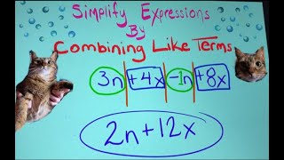 Combining Like Terms Song [upl. by Mohr]