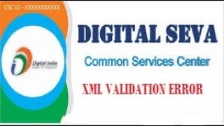 Csc xml validation failed error  VLE Registration error [upl. by Aerdnua]