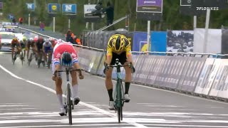 Photo Finish At 2020 Tour of Flanders Mathieu van der Poel vs Wout van Aert [upl. by Supat]