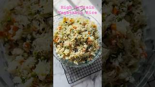 High Protein Vegetable Rice 🍚💪 [upl. by Adeirf202]