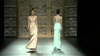 Desfile fiesta Carla Ruiz 2016  Barcelona Bridal Week 2015 [upl. by Dacey826]