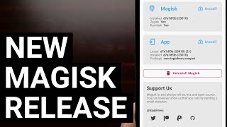 New Magisk Update Adds Support for Android 12 Adds Zygisk amp DenyList Features Removes MagiskHide [upl. by Fem]