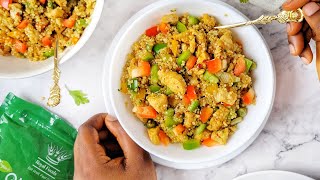 Cook with me I made stir fry Quinoa [upl. by Eva619]