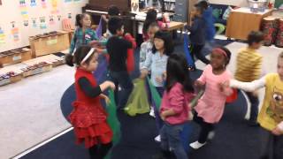 Fun Scarf Music Activity for Nutcracker Trepak Dance [upl. by Chessa]