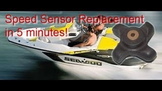 How to repair a Seadoo Speed Sensor  DIY [upl. by Haela]