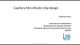 Capillary Microfluidic Chip Design [upl. by Wait]