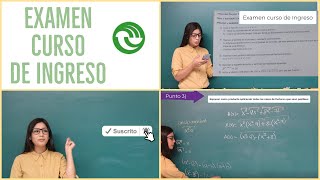 EXAMEN CURSO DE INGRESO UNLAMMATEMATICAPASO A PASO [upl. by Anna]