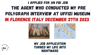 I see the prepolygraph agent at Uffizi Museum in Florence Italy  December 27th of 2023 [upl. by Funk]